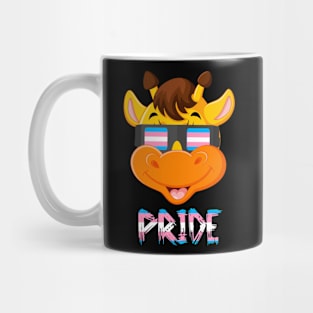 Giraffe Transgender Flag Lgbt Mug